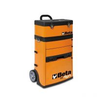 Beta Tools - beta Chariot porte-outils 2 modules superposables - C41H-4100H - Orange clair