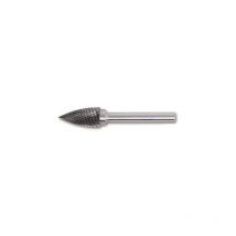 Pilnik obrotowy z węglika spiekanego, ostrołukowy fi 8 x 19 x 63 mm, trzpień fi 6mm - Beta