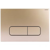 Mocha 45 Betätigungsplatte champagne gold, passend für Geberit Raybro