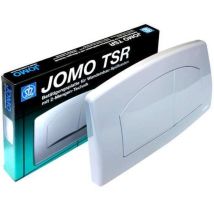 JOMO-Betätigungsplatte TSR – Metalloberfläche – Pflegeleicht – Montagefreundlich – Für TSR-Spülkästen