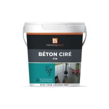 Harmony Beton - Béton ciré prêt à l'emploi fin - 5 kg - 16.Ardoise