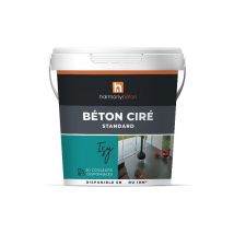 Harmony Beton - Béton ciré prêt à l'emploi standard - 27.Ciment 10 kg - Harmony Béton