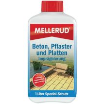 Mellerud – Imprégnation béton et dalles 1L – Nettoyant pour surfaces absorbantes – Protection contre salissures et humidité