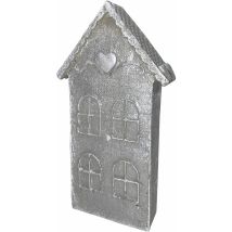 Betonfigur Miniaturhaus - Handgefertigte Dekoration Für Garten Und Haus