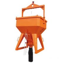 Betonkübel mit Rohr 1500L rechts Seilauslösung 1034.14 Eichinger