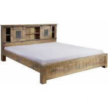 Bett Mango 140x200 natur lackiert railway 172