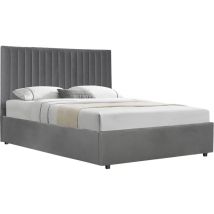 Bett Mit Bettkasten "mia" - 160 X 200 Cm - Grau