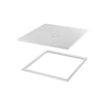 Bette - Floor Duschwanne mit Minimum-Wannenträger und GlasurPlus,