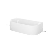Bette - Lux Oval I Silhouette Vorwand-badewanne 180x85x45cm, 2