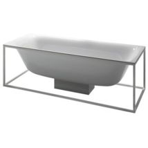 Bette Lux Shape, Cadre 170x75 Cm, Coloris: Blanc Texture Fine Matte - Q001-807
