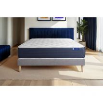 Actimemo sleep matratze 160x220cm + Bettgestell mit lattenrost - Dicke : 22cm - Memory-schaum - H3