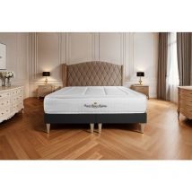 Matratzen- und Lattenrost-Set 2x80x200 cm - Balmoral