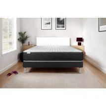 Matratzenset vital memo one 135 x 190 cm Bettrahmen Kit schwarz