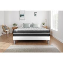 Matratzen- Und Lattenrost-set 140x190 Cm - Vitalspring Zen