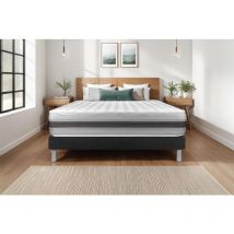 Vitalit - Matratzenset vital spring recover 140 x 190 cm Bettrahmen Kit schwarz