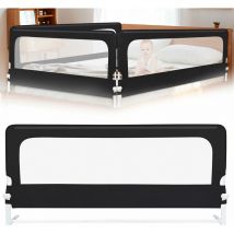 Skecten - Bettschutzgitter,Kinderbettgitter,Bettgitter zum Schutz vor Stürzen,Portable Bed Rail(200CM )