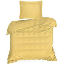 Eurofirany - Bettwäsche 160x200 Nova c 1x70x90 Senf