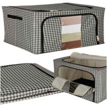 Bettwasche organizer fur schrank mit regal wei schwarz 22l 88393992 88393992