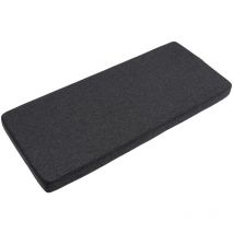 Ebuy24 - Betty coussin pour banc 80x33cm gris.