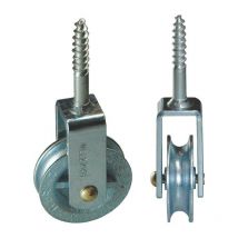 Puleggia per fune di lavaggio 5000 scanalatura 9mm ghisa grigia, zincata, staffa sta, zincata.BETZ