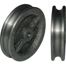 HBS - Rodillo para pájaros 470 hierro fundido D.50mm, ranura max.18kg 6mm betz