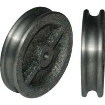 Vogelrolle 470 Grauguss Rollen-ø 50 Mm Tragfähigkeit Max. 18 Kg Nut 6 Mm