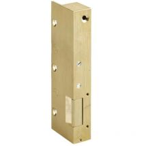 Beugnot - 12GT Electric strike electro-inversed bronze impulse Simple prevention - For vertical locks Box 158 x 24 mm