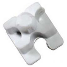 Beutel mit 10 Kunststoff-Drehzapfen-Abtropfstützen 20x20mm