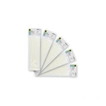 Beutel mit 100 weißen Kabelbindern 2,5x100mm 100% Nylon 66 stark und haltbar