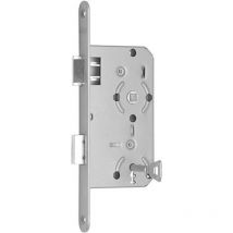 Zimmertürschloss Buntbart 55/72/8/1, 20 rd., links