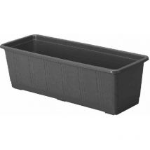 Bewässerungskasten Aqua Gr. 100 cm anthrazit mit Wasserstandsanzeige