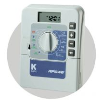 Bewässerungs-Timer RPS46 6 Zonen Innenbereich K-Rain Automatische Gartenbewässerung Elektronischer Bewässerungstimer