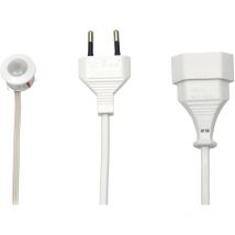 Vollmer - Bewegungsmelder 230 v, max.250 Watt, mit Einbau-Empfänger, weiß