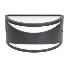 Wandleuchte Ciclon Auf Und Ab/Front Ip54 E27 20w Auf Und Ab Anthrazit