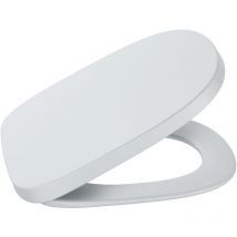 Roca - Abattant et couvercle de toilette supralit avec goutte coussinée beyond Couleur : Pearl