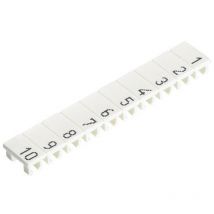 Electric 04.855.0853.0 Bezeichnungsschild Passend für (Details): Klemme 2,5 mm² 1 St. - Wieland