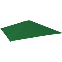 Hegele - Ersatz-Bezug für Gastronomie Sonnenschirm HHG-589, Sonnenschirmbezug Ersatzbezug, 5x5m (Ø7,2m) Polyester dunkelgrün