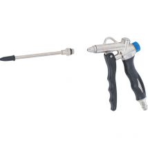 Pistola de soplado con regulador de flujo