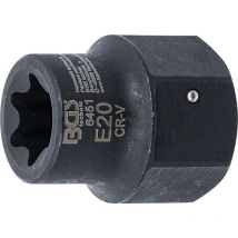 Bussola per pinze freno profilo e (per Torx) per man tga attacco esagono esterno 30 mm E20