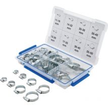 Assortiment de colliers de tuyau flexible 80 pièces