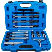 Bgs Technic - Jeu d'extracteur interne/externe, 2 et 3 griffes 13 pièces
