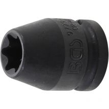 Llave de vaso de impacto E-Torx 12,5 mm (1/2') E18