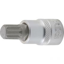 Bgs Technic - Punta de vaso entrada 10 mm (3/8') dentado múltiple interior (para xzn) M12