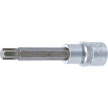 Oc-pro - Punta de vaso longitud 100 mm entrada 12,5 mm (1/2') perfil en cuña (para ribe) M10