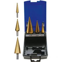 Set di 3 pistole in acciaio hss 4241 - Bgs Technic