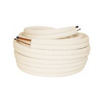 Couronne 10 mêtres bi-tube cuivre m1 1/4 - 3/8