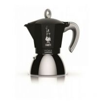 Bialetti - Italienische kaffeemaschine 6 tassen schwarz 0006936