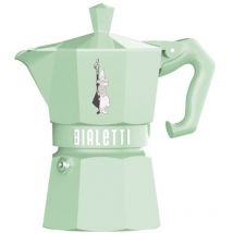 Bialetti Moka Exclusive 3 Tazas Vintage (3 tazas, verde)