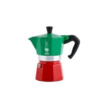 Bialetti - Moka Express 3 Cup Espresso Maker Tricolore Italia