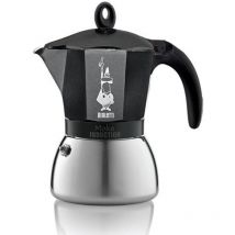 Moka Induction 6 Cup Espresso Maker Black - Bialetti